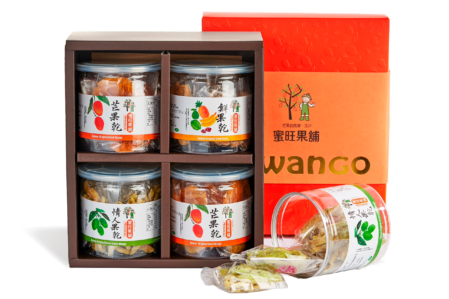 蜜旺嚴選四季禮盒(愛文、情人果、芭樂、鳳梨)