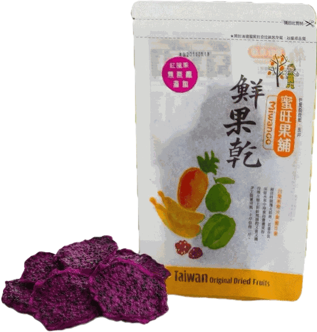 無蔗糖添加火龍果乾